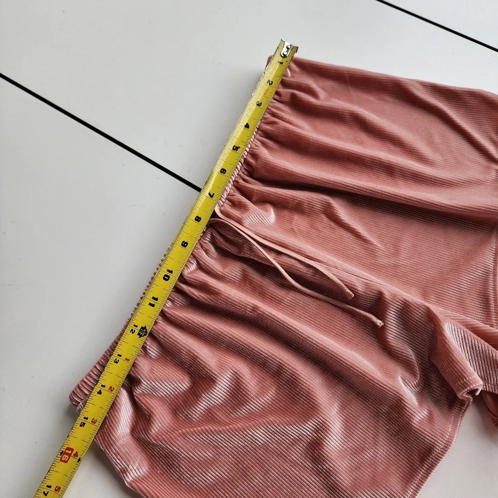 Victoria's Secret Pink Ribbed Velvet Sleep Shorts 1